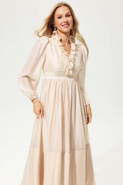 A Vintage Style Dress with Delicate Timeless Details