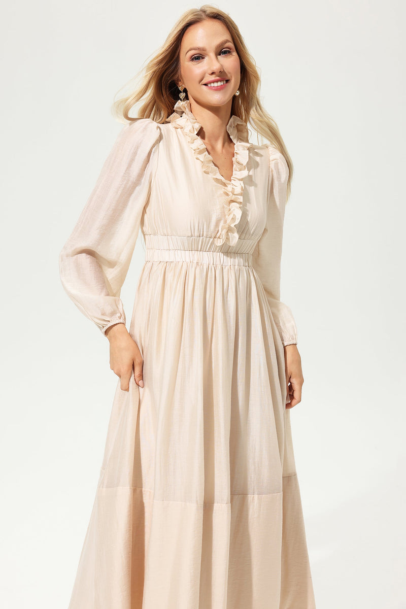 A Vintage Style Dress with Delicate Timeless Details