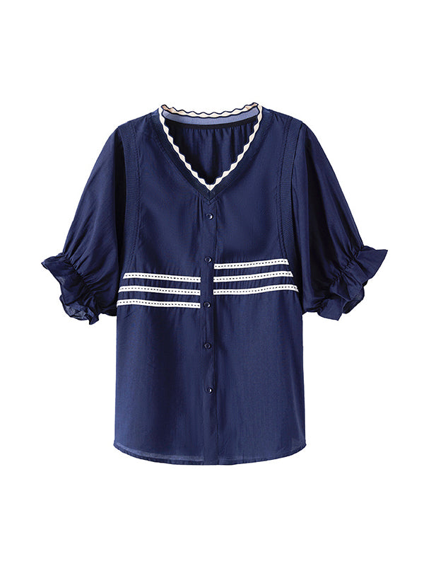 Vintage Inspired Blouse with a Contemporary Edge