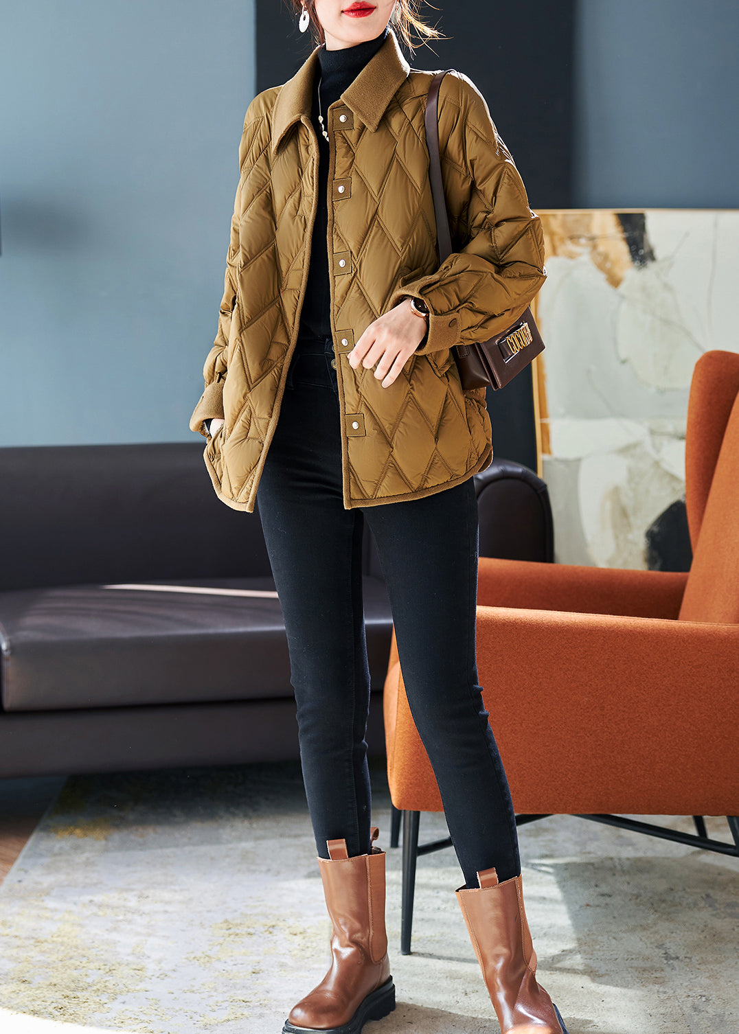A Vintage Style Coat with Delicate Timeless Details