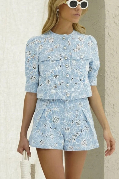 A Vintage Style Blouse with Delicate Timeless Details