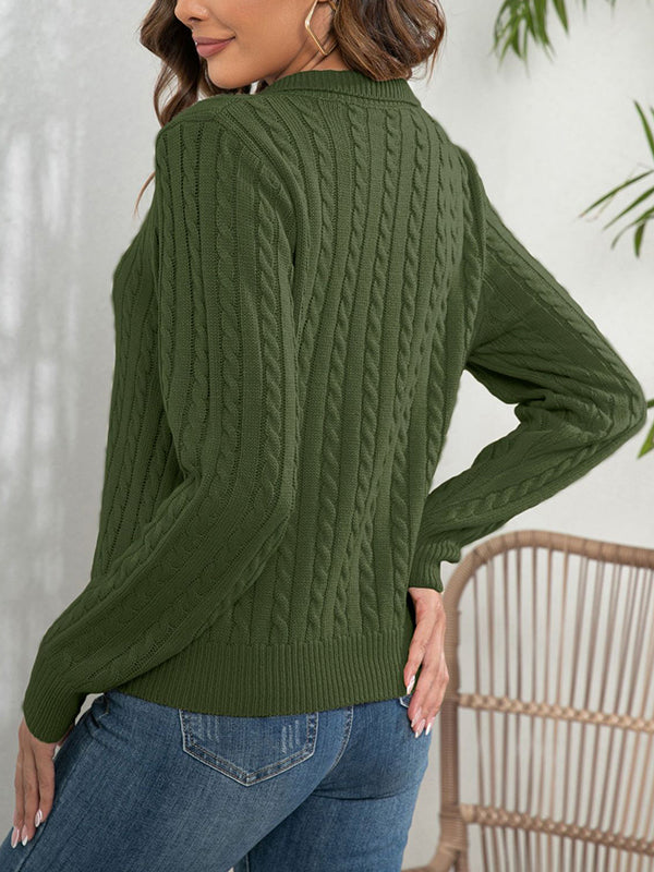 Classic Vintage Sweater with a Flattering Fit