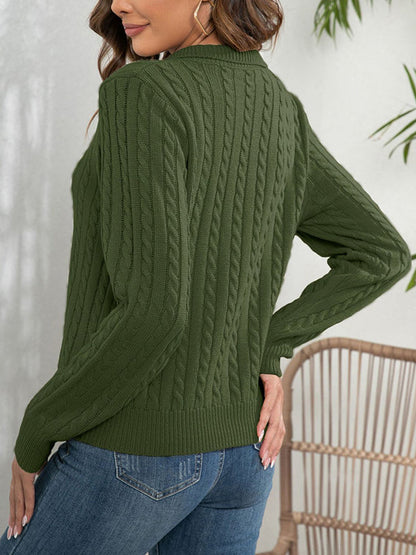 Classic Vintage Sweater with a Flattering Fit