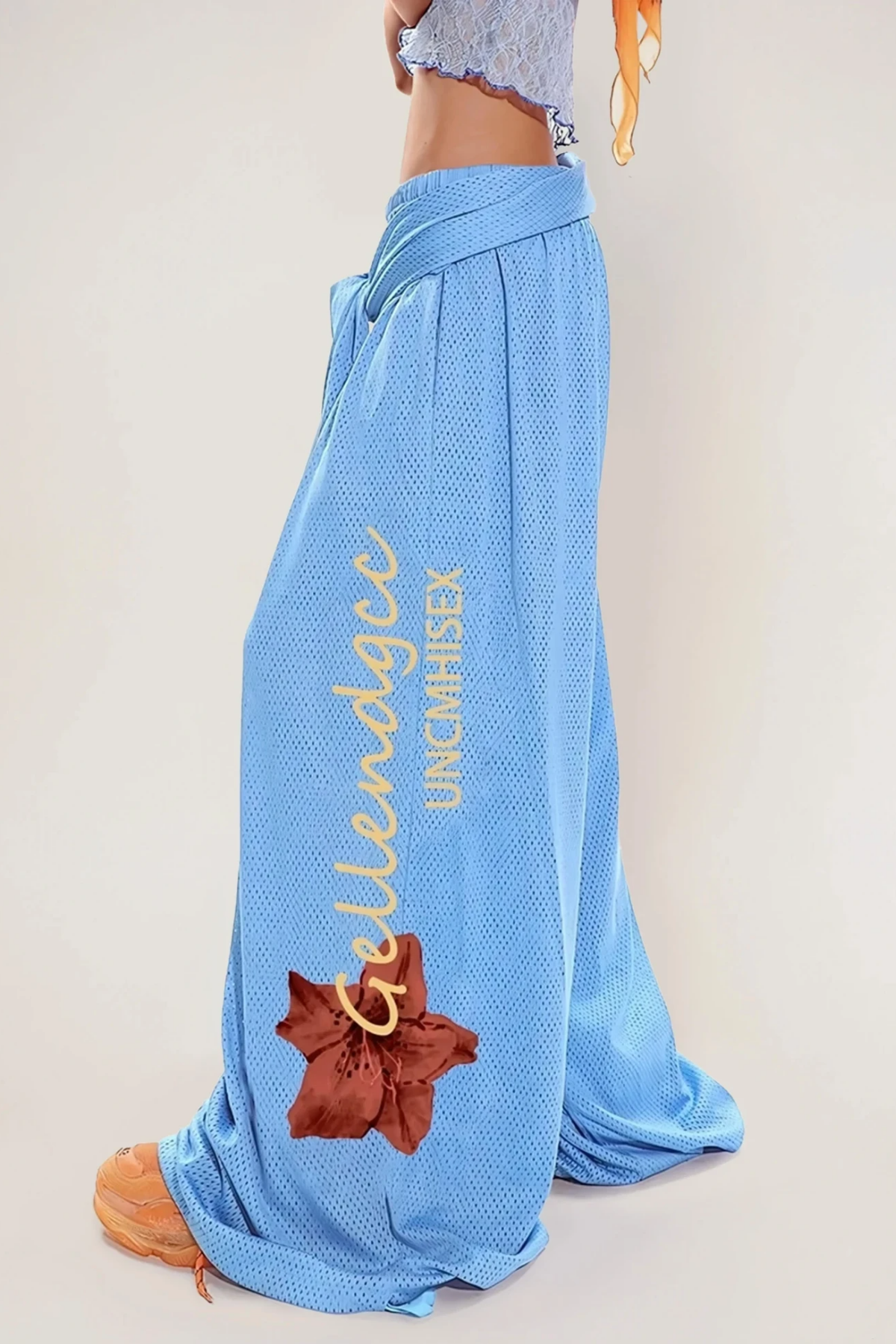 A Vintage Style Pants with Delicate Timeless Details