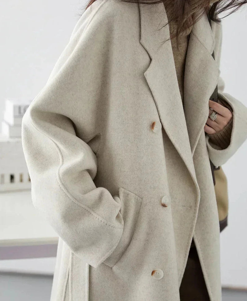 A Vintage Style Coat with Delicate Timeless Details