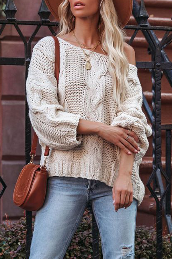 Vintage Inspired Sweater with a Contemporary Edge