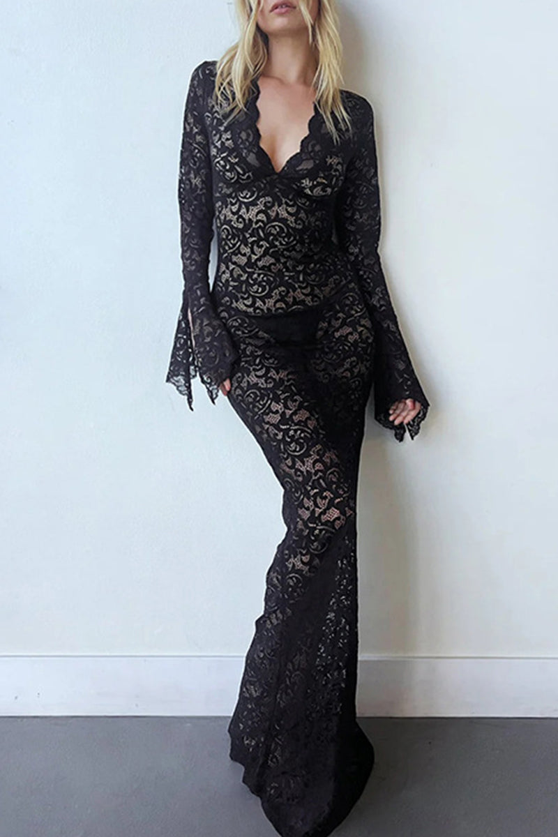 A Vintage Style Dress with Delicate Timeless Details