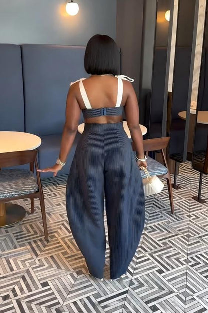 A Vintage Style Pants with Delicate Timeless Details