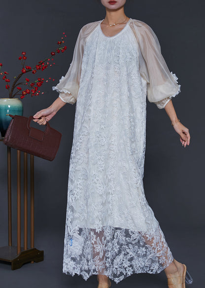 A Vintage Style Dress with Delicate Timeless Details