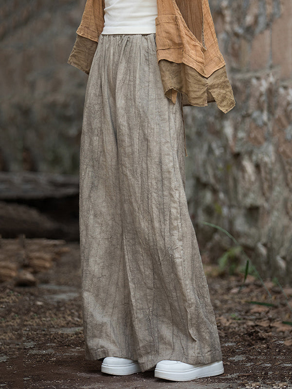 A Vintage Style Pants with Delicate Timeless Details