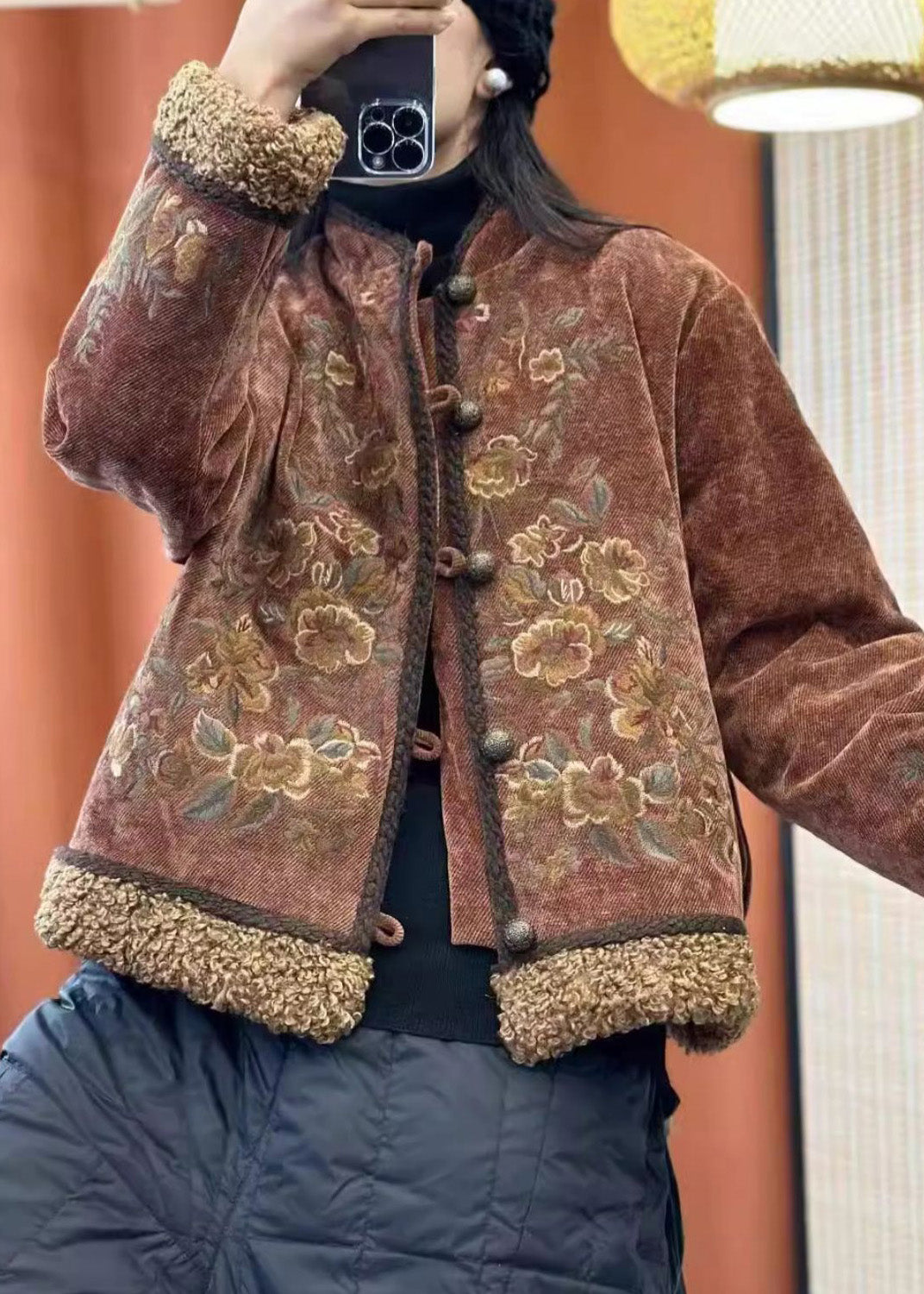 Classic Vintage Coat with a Flattering Fit