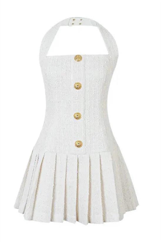 A Vintage Style Dress with Delicate Timeless Details