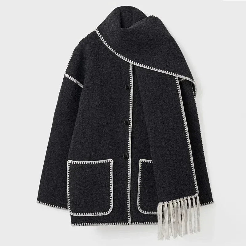 A Vintage Style Jacket with Delicate Timeless Details