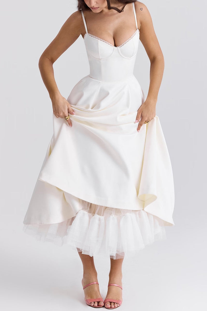 A Vintage Style Dress with Delicate Timeless Details