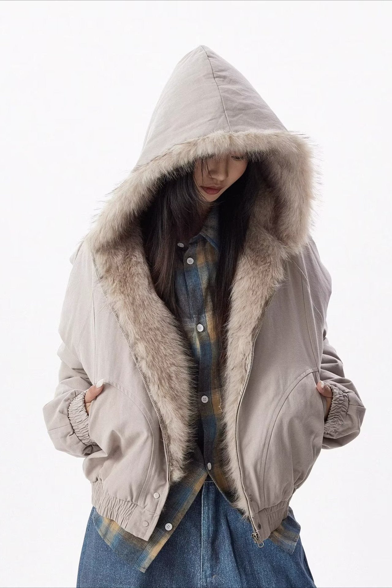 Classic Vintage Jacket with a Flattering Fit