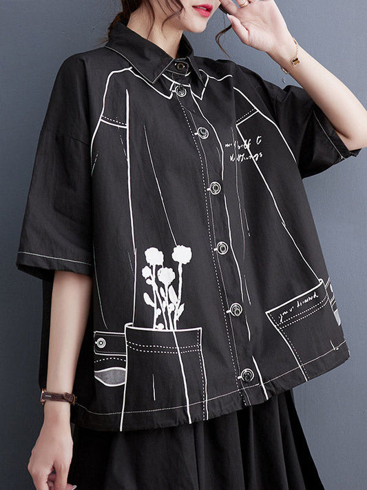 Well Tailored Blouse with a Graceful Silhouette