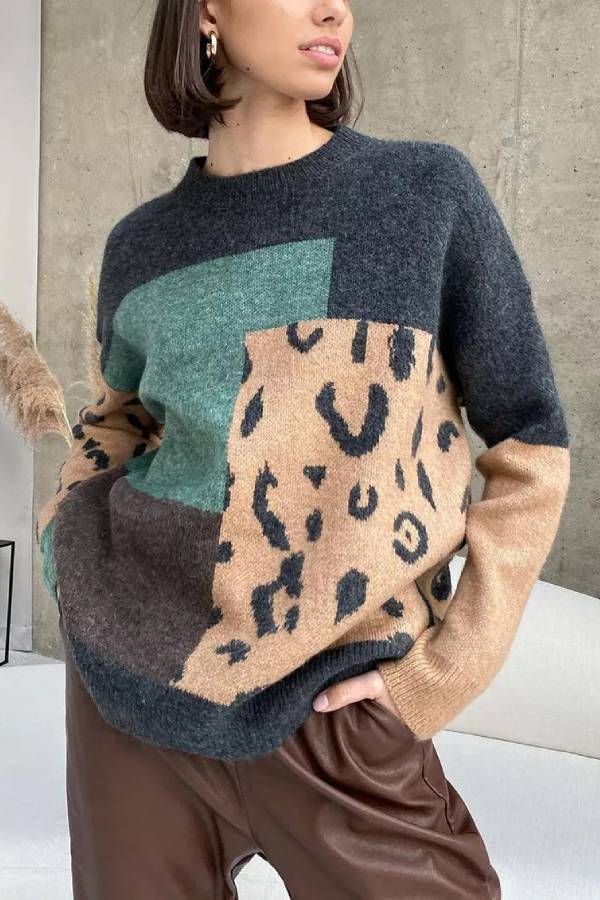 Vintage Inspired Sweater with a Contemporary Edge