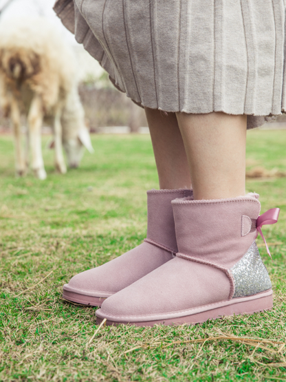 A Vintage Style Boots with Delicate Timeless Details