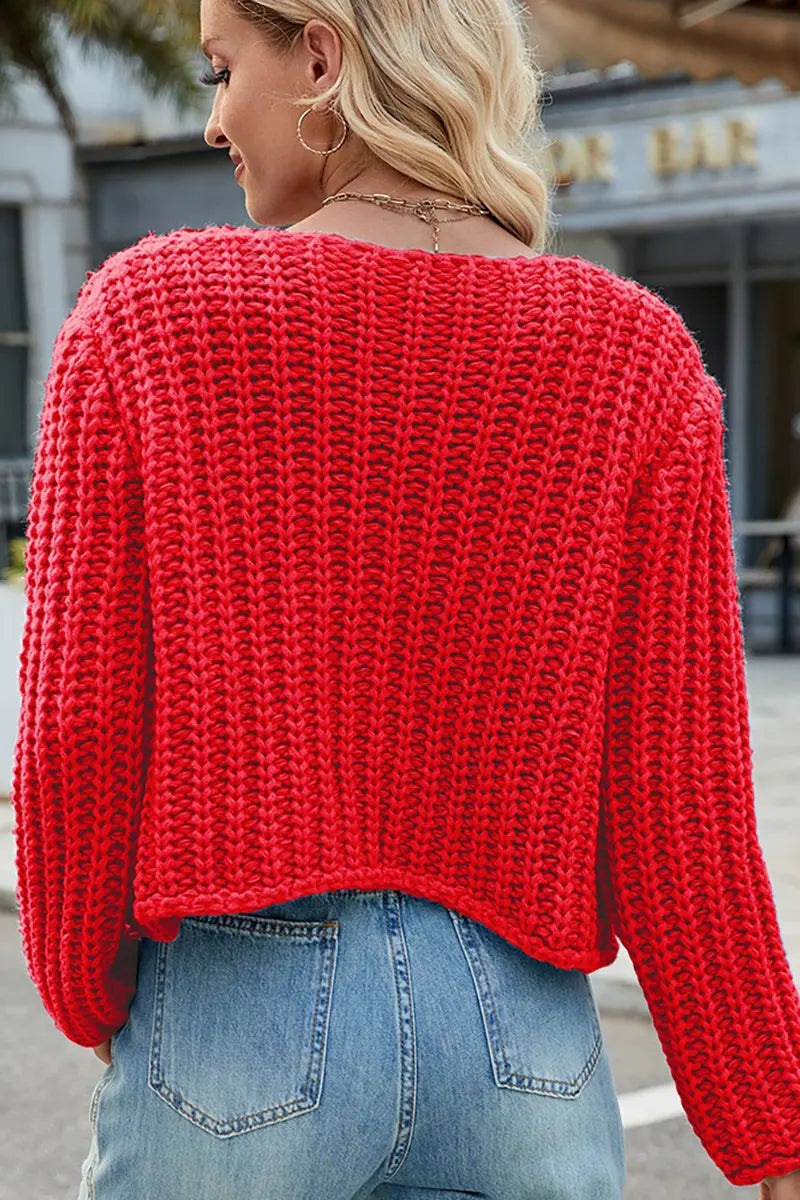 Classic Vintage Cardigan with a Flattering Fit