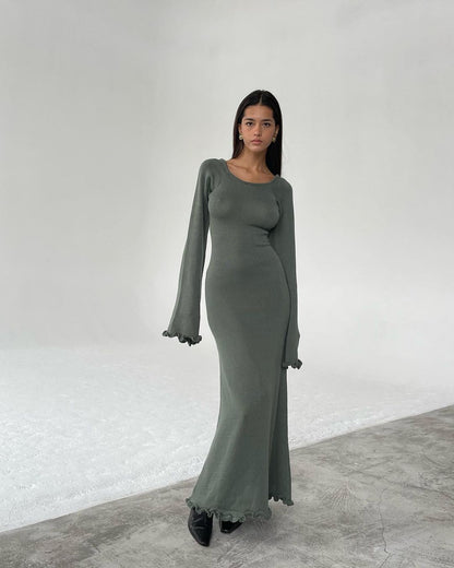 A Vintage Style Dress with Delicate Timeless Details