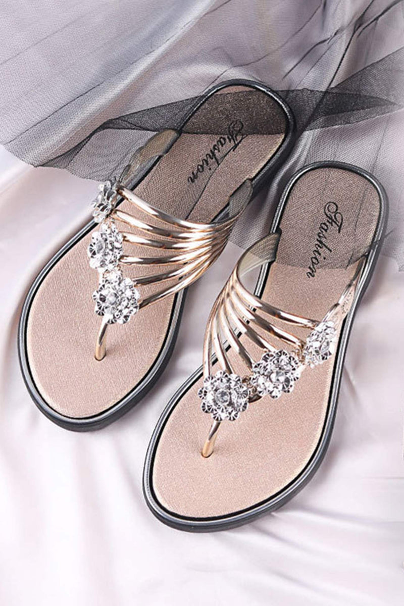 A Vintage Style Sandals with Delicate Timeless Details