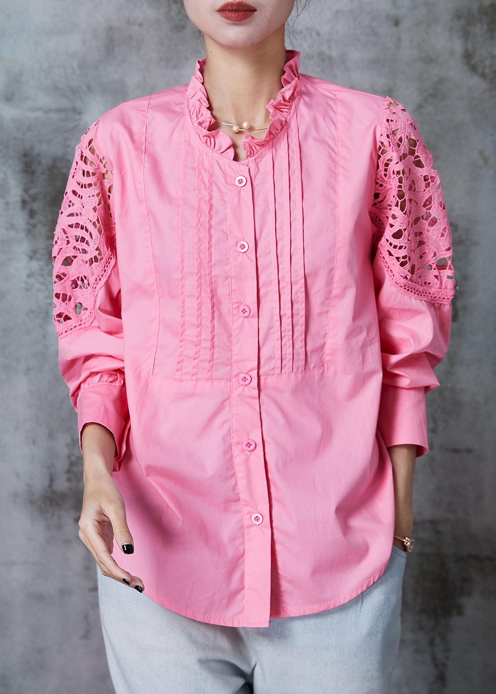 A Vintage Style Shirt with Delicate Timeless Details