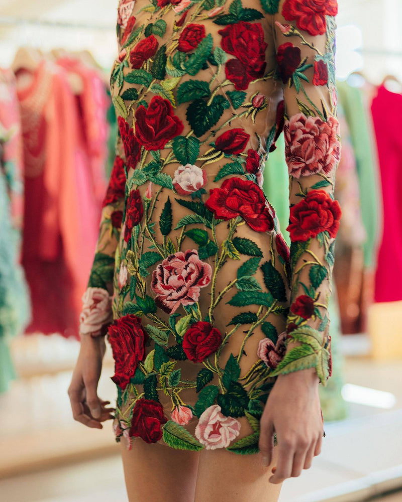 A Vintage Style Dress with Delicate Timeless Details