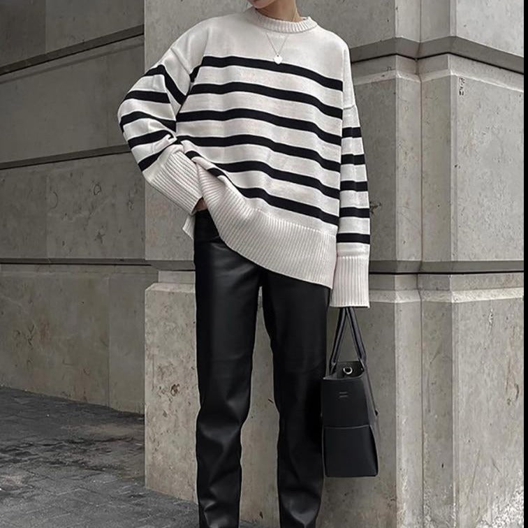 A Vintage Style Sweater with Delicate Timeless Details