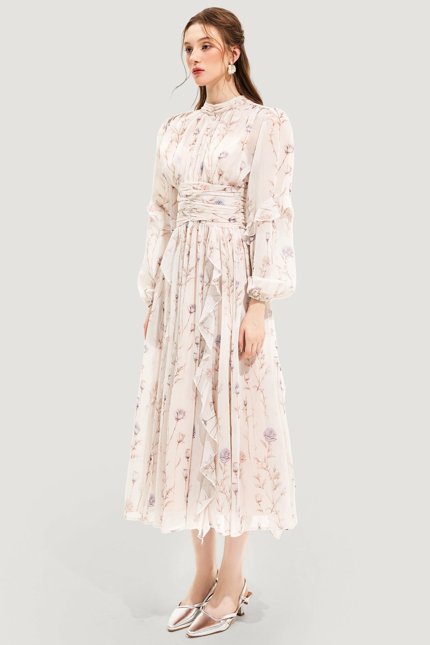 A Vintage Style Dress with Delicate Timeless Details
