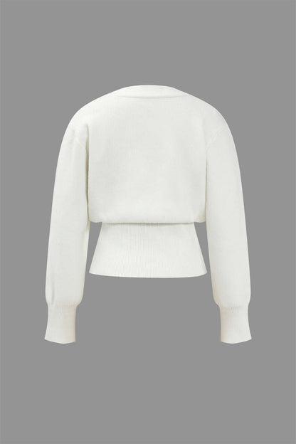 A Vintage Style Cardigan with Delicate Timeless Details