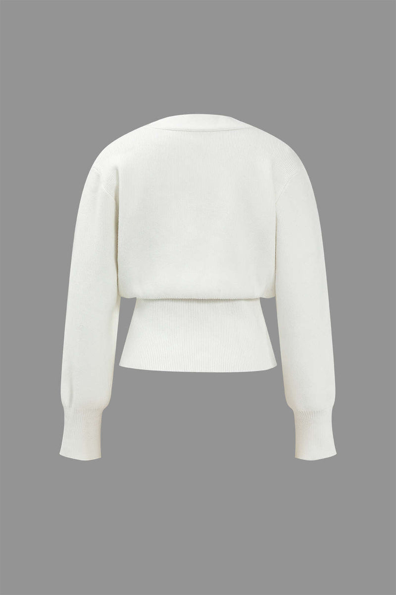 A Vintage Style Cardigan with Delicate Timeless Details