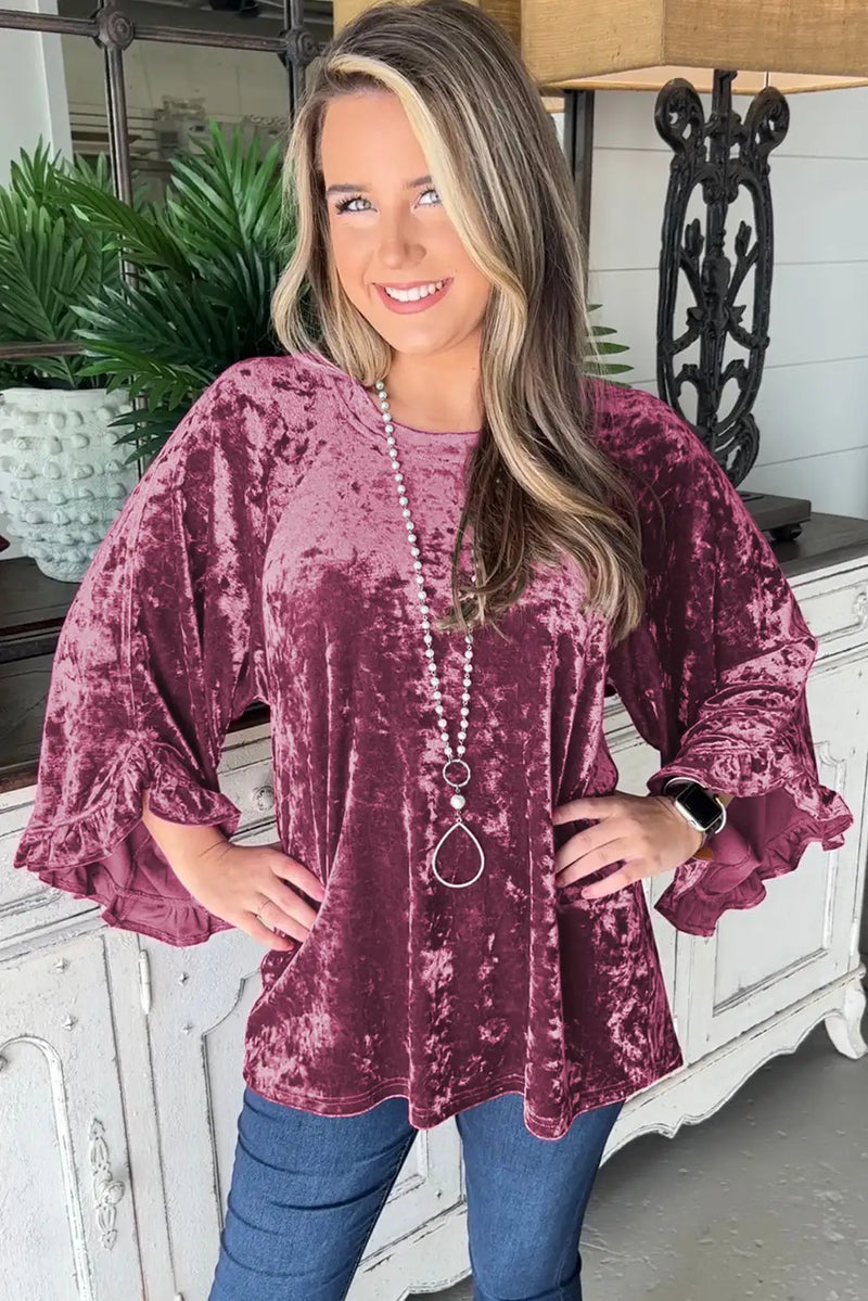 Gracefully Styled Top for Any Occasion