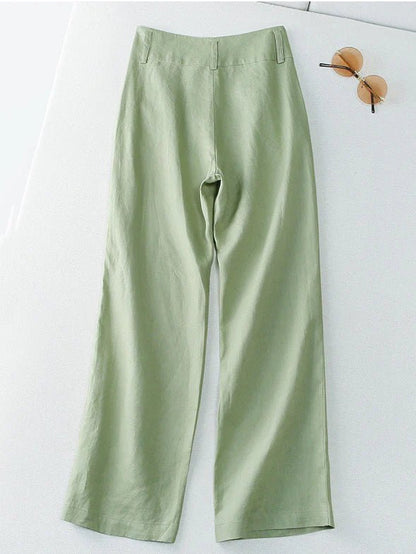 A Vintage Style Pants with Delicate Timeless Details
