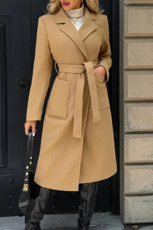 A Vintage Style Coat with Delicate Timeless Details