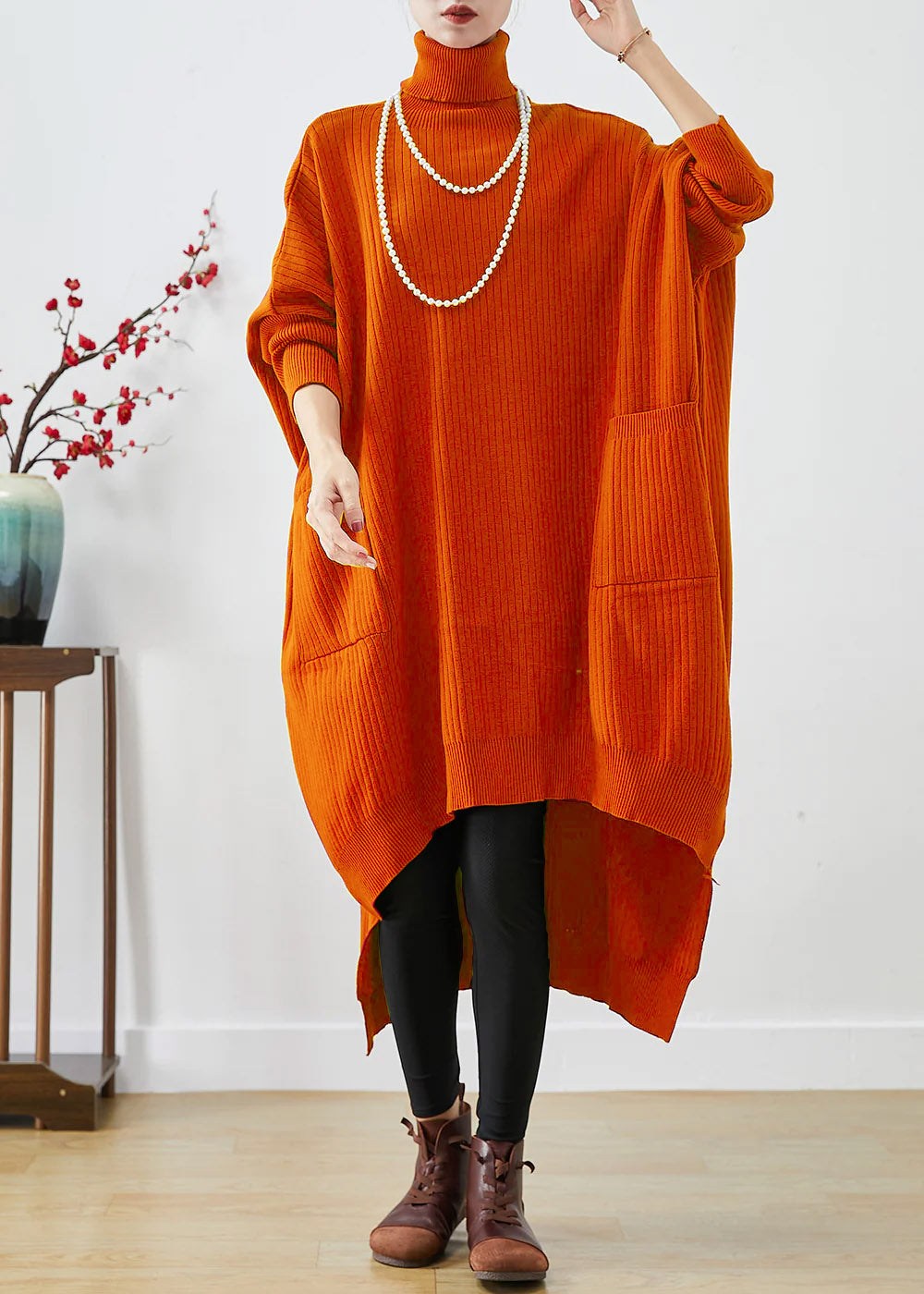 Classic Vintage Sweater with a Flattering Fit