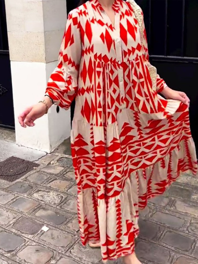 Classic Vintage Dress with a Flattering Fit