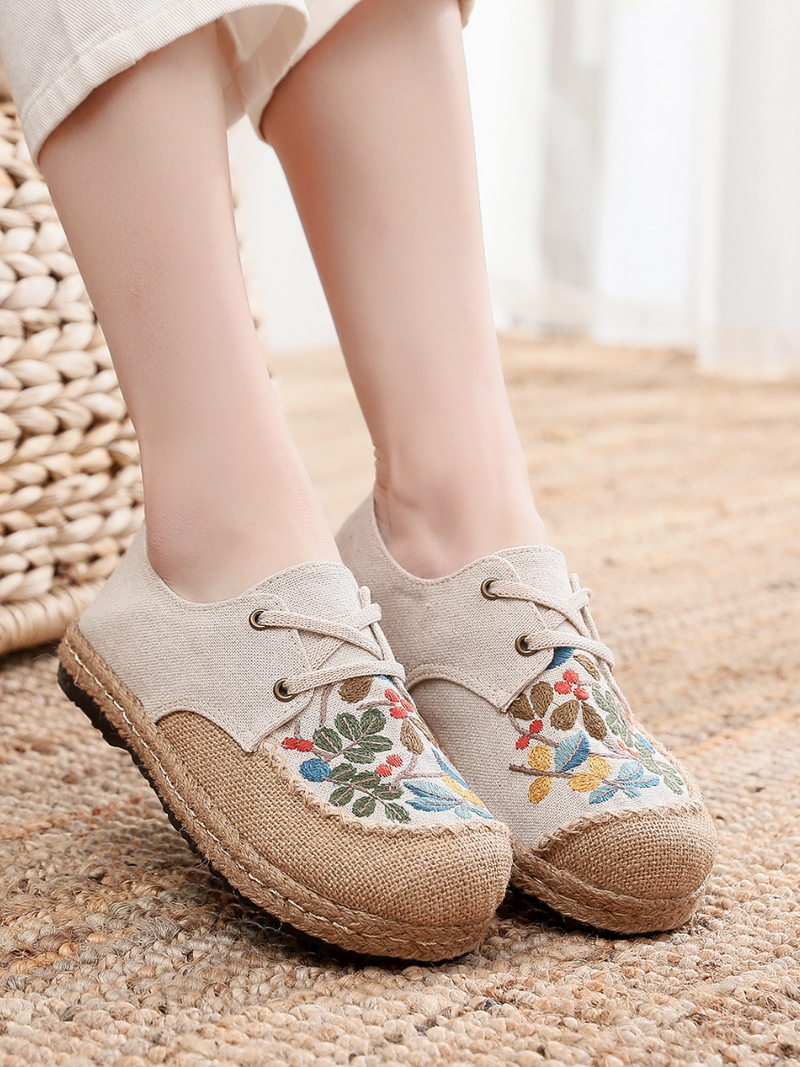 A Vintage Style Shoes with Delicate Timeless Details