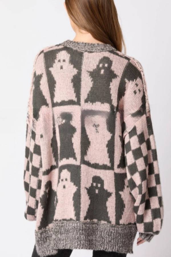 A Vintage Style Sweater with Delicate Timeless Details