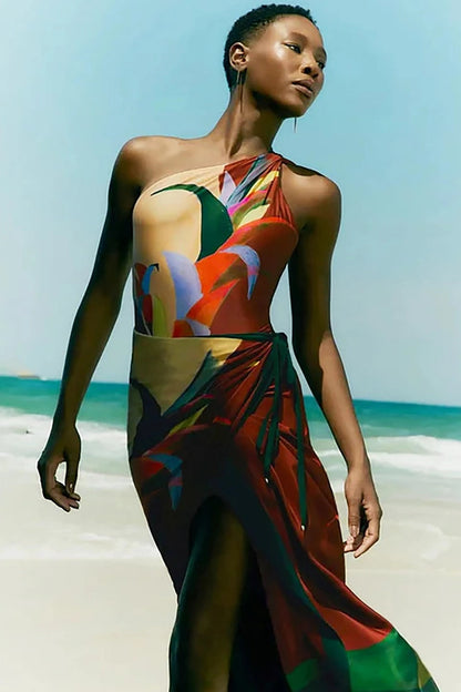 Beautifully Finished Swimsuit in a Timeless Design