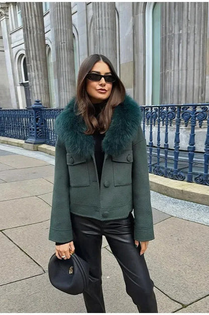 Classic Vintage Jacket with a Flattering Fit