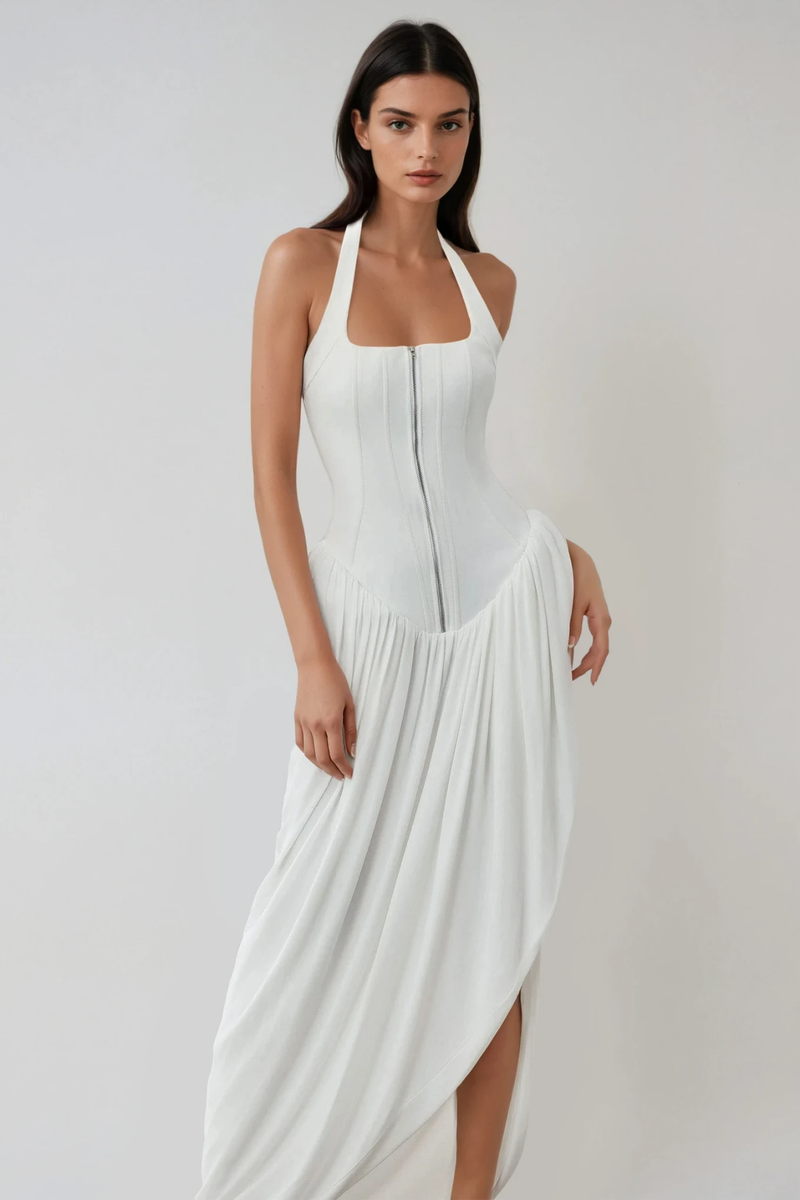 A Vintage Style Dress with Delicate Timeless Details
