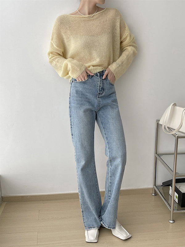 Beautifully Finished Sweater in a Timeless Design