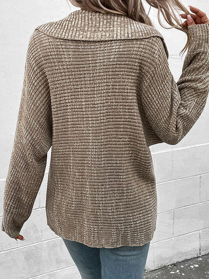 Well Tailored Sweater with a Graceful Silhouette