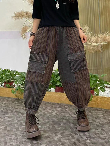 A Vintage Style Pants with Delicate Timeless Details