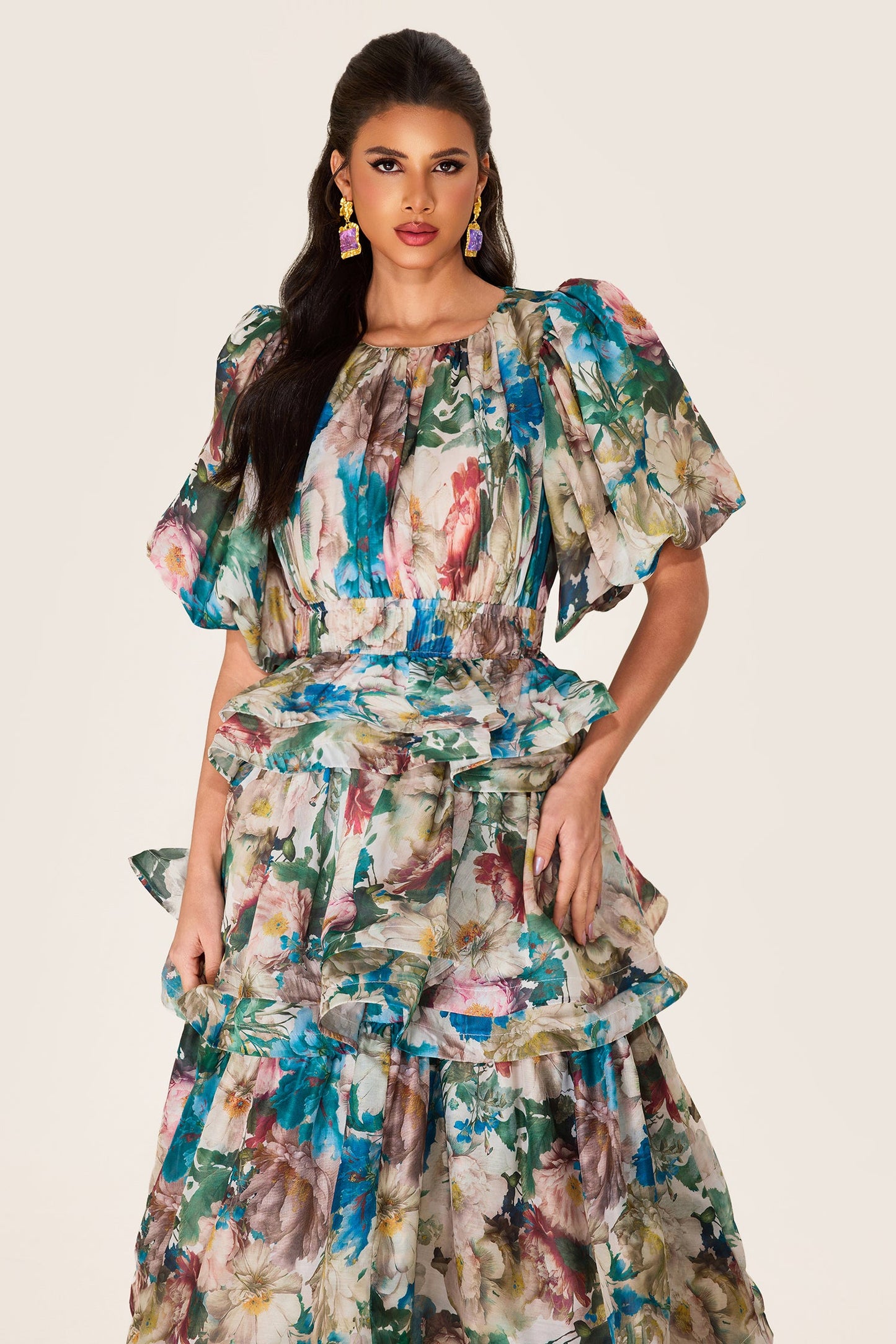 A Vintage Style Dress with Delicate Timeless Details