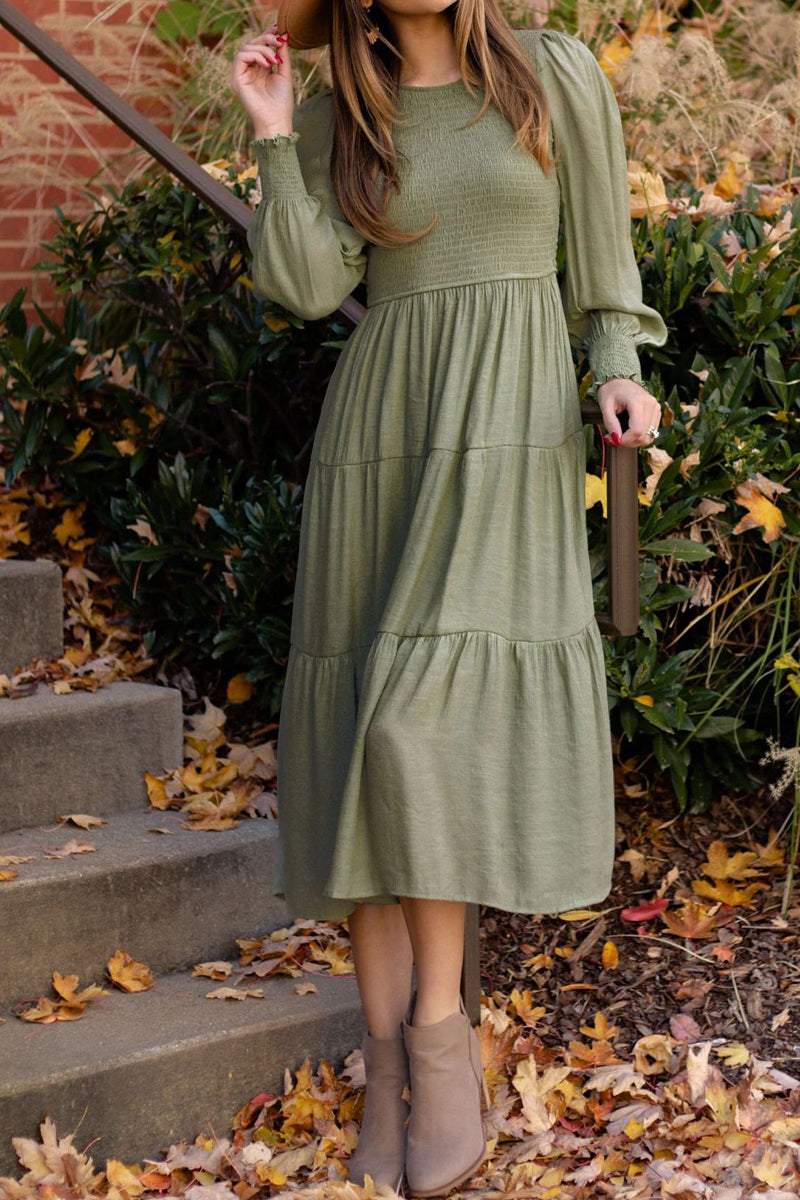 A Vintage Style Dress with Delicate Timeless Details