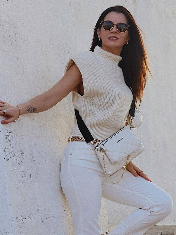 Vintage Inspired Sweater with a Contemporary Edge