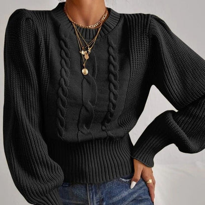 A Vintage Style Sweater with Delicate Timeless Details