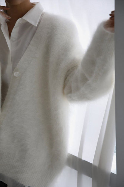 A Vintage Style Cardigan with Delicate Timeless Details