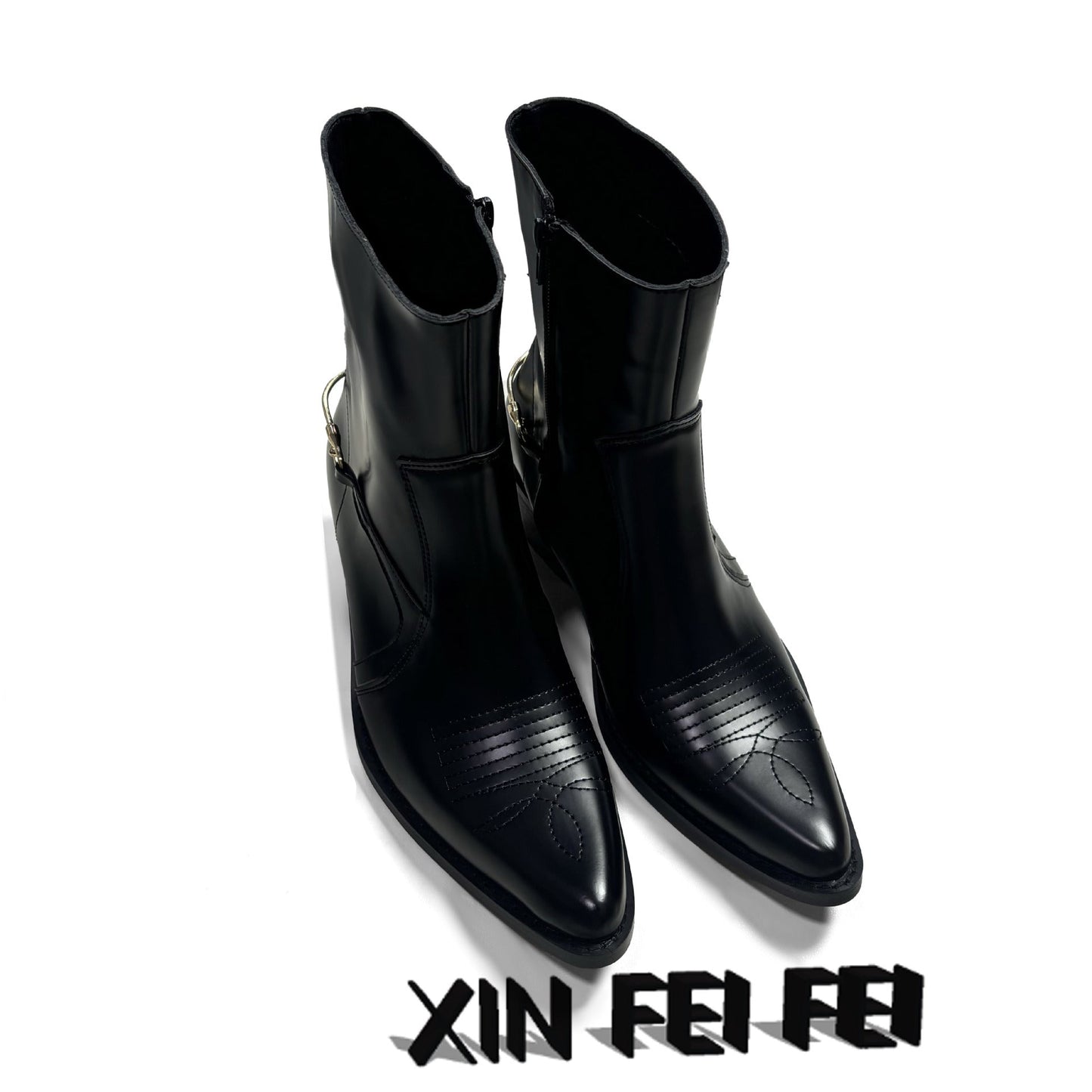 A Vintage Style Boots with Delicate Timeless Details